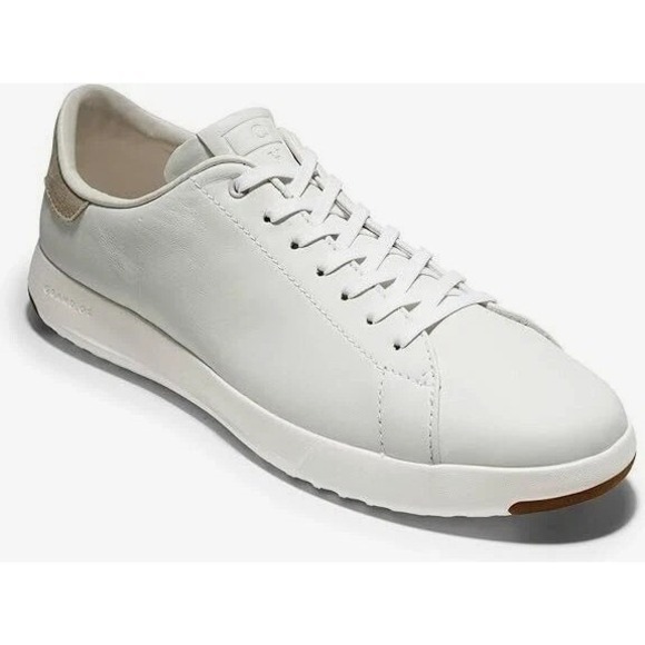 Cole Haan Grandpro Tennis Mens Size 12 Sneaker Shoes WhiteLeather C22584 NEW